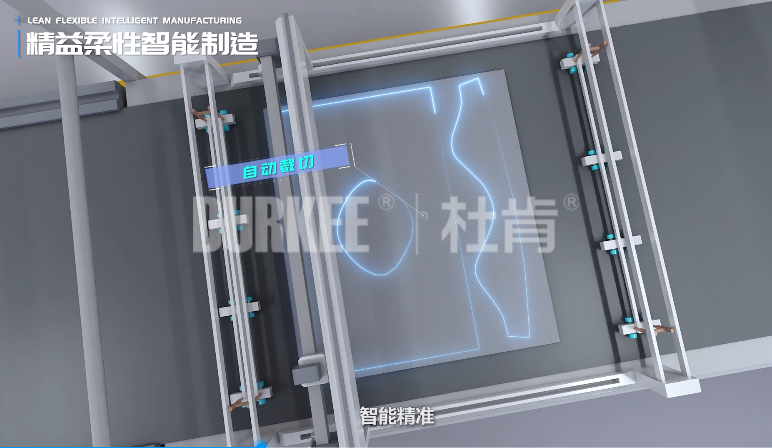 南宫娱乐柔性复合风管自动裁切